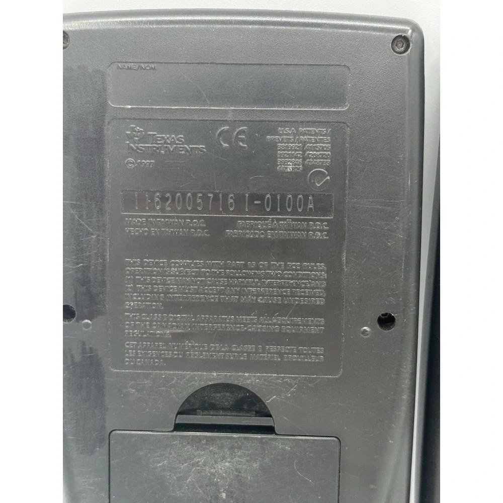Texas Instruments used working